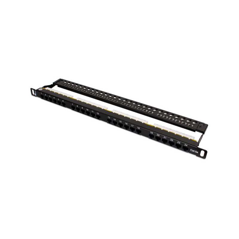 PATCH PANEL UTP CAT.5E 24 PORTY 0.5U PGF-5EUTP24-B7 GETFORT