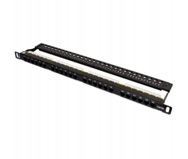 PATCH PANEL UTP CAT.5E 24 PORTY 0.5U PGF-5EUTP24-B7 GETFORT