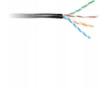 KABEL SKRĘTKA GETFORT CAT.6 U/UTP UV ŻELOWANY 500m