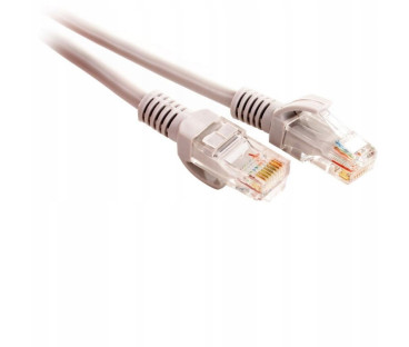 PATCHCORD SKRĘTKA GETFORT CAT.6 UTP 2m szary
