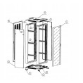 Szafa Rack GETFORT 19 cali 22U 600x600 Stojąca