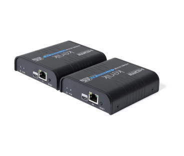 Extender HDMI Kenik KG-EX120HDMI-U/IP/4K6 wideo + myszka po skrętce