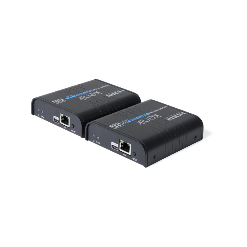 Extender HDMI Kenik KG-EX120HDMI-U/IP/4K6 wideo + myszka po skrętce
