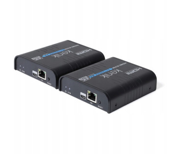 Extender HDMI Kenik KG-EX120HDMI-U/IP/4K6 wideo + myszka po skrętce