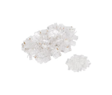 WTYK SIECIOWY GETFORT RJ45 CAT.6 8P8C z prowadnicą (100szt)