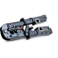 Zaciskacz wtyków Getfort 8P8C/RJ-45,6P6C/RJ-12,6P4C/RJ-11 z wbudowanym testerem