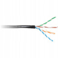 KABEL SKRĘTKA GETFORT CAT.6 U/UTP UV ŻELOWANY 1m