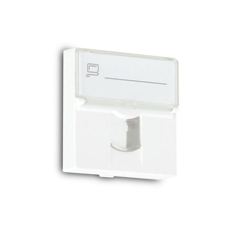 ADAPTER GETFORT 2 MOD 1XRJ45 MOSAIC 45x45mm ADAPTER GETFORT 2 MOD 1XRJ45 MOSAIC 45x45mm