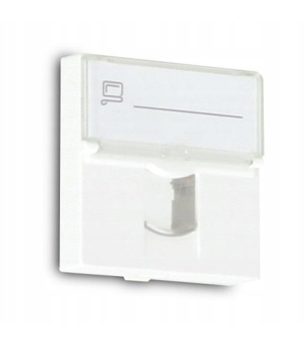 ADAPTER GETFORT 2 MOD 1XRJ45 MOSAIC 45x45mm