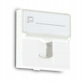 ADAPTER GETFORT 2 MOD 1XRJ45 MOSAIC 45x45mm ADAPTER GETFORT 2 MOD 1XRJ45 MOSAIC 45x45mm