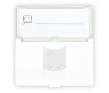 ADAPTER GETFORT 2 MOD 1XRJ45 MOSAIC 45x45mm