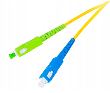PATCHCORD ŚWIATŁOWODOWY GETFORT SM SC/UPC-SC/APC SIMPLEX 5M | Alarmista.pl