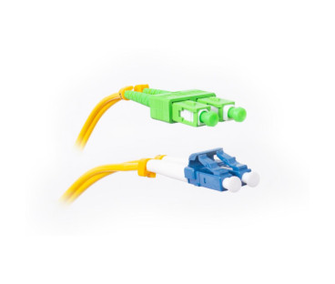 PATCHCORD ŚWIATŁOWODOWY GETFORT SM SC/APC-LC/UPC DUPLEX 3M