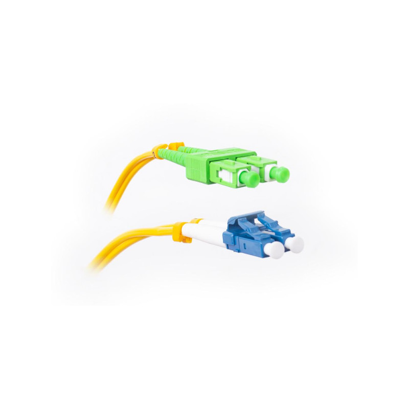 PATCHCORD ŚWIATŁOWODOWY GETFORT SM SC/APC-LC/UPC DUPLEX 3M PATCHCORD ŚWIATŁOWODOWY GETFORT SM SC/APC-LC/UPC DUPLEX 3M
