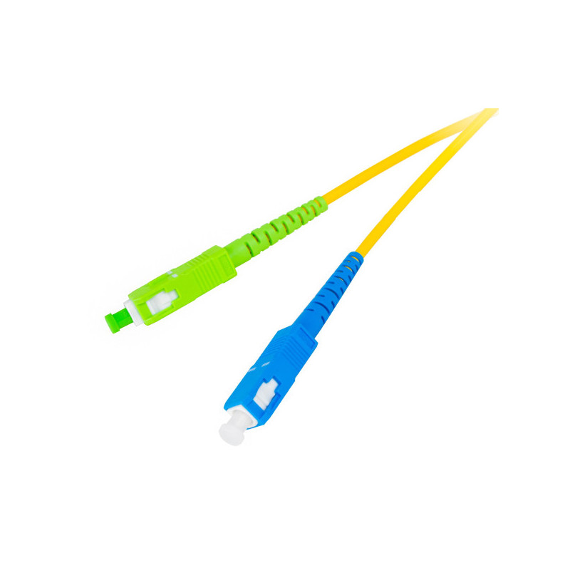 PATCHCORD ŚWIATŁOWODOWY GETFORT SM SC/UPC-SC/APC SIMPLEX 3M