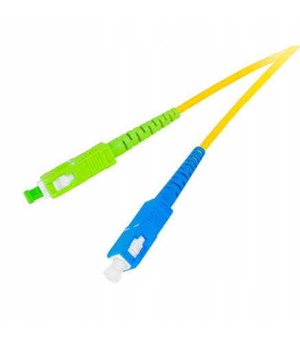 PATCHCORD ŚWIATŁOWODOWY GETFORT SM SC/UPC-SC/APC SIMPLEX 3M