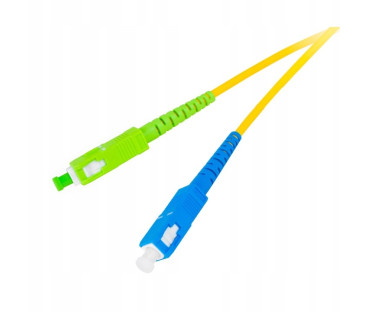 PATCHCORD ŚWIATŁOWODOWY GETFORT SM SC/UPC-SC/APC SIMPLEX 3M