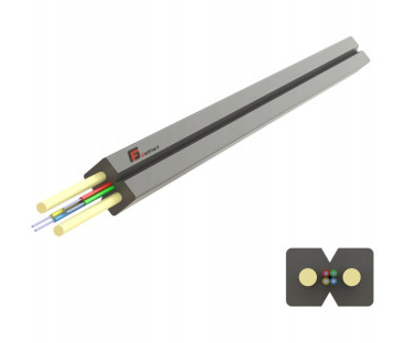 Kabel światłowodowy GETFORT FRP 2J LSOH (Indoor FTTH) 1m