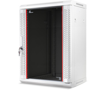 SZAFA RACK GETFORT 19 CALI 15U 600X600 WISZĄCA SZARA