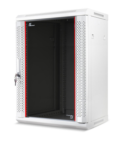 SZAFA RACK GETFORT 19 CALI 15U 600X600 WISZĄCA SZARA