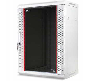 SZAFA RACK GETFORT 19 CALI 15U 600X600 WISZĄCA SZARA