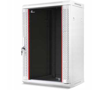 SZAFA RACK GETFORT 19 CALI 18U 600X600 WISZĄCA SZARA