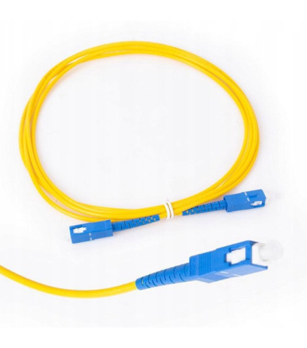 PATCHCORD ŚWIATŁOWODOWY GETFORT SM SC/UPC-SC/UPC SIMPLEX 3M