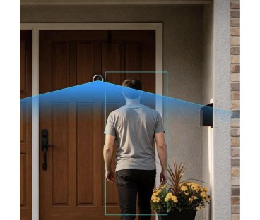 Wizjer do drzwi Ezviz CP4 2MP Wi-Fi srebrny