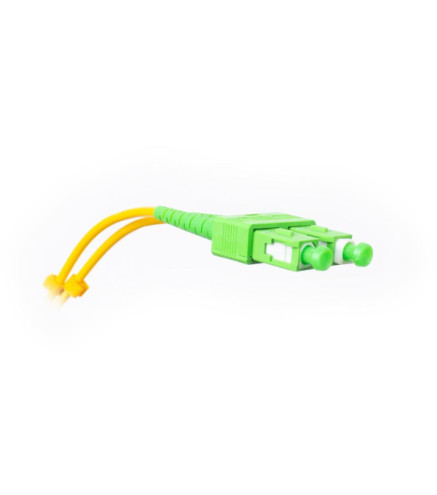 PATCHCORD ŚWIATŁOWODOWY GETFORT SM SC/APC-SC/APC DUPLEX 3M | Alarmista.pl