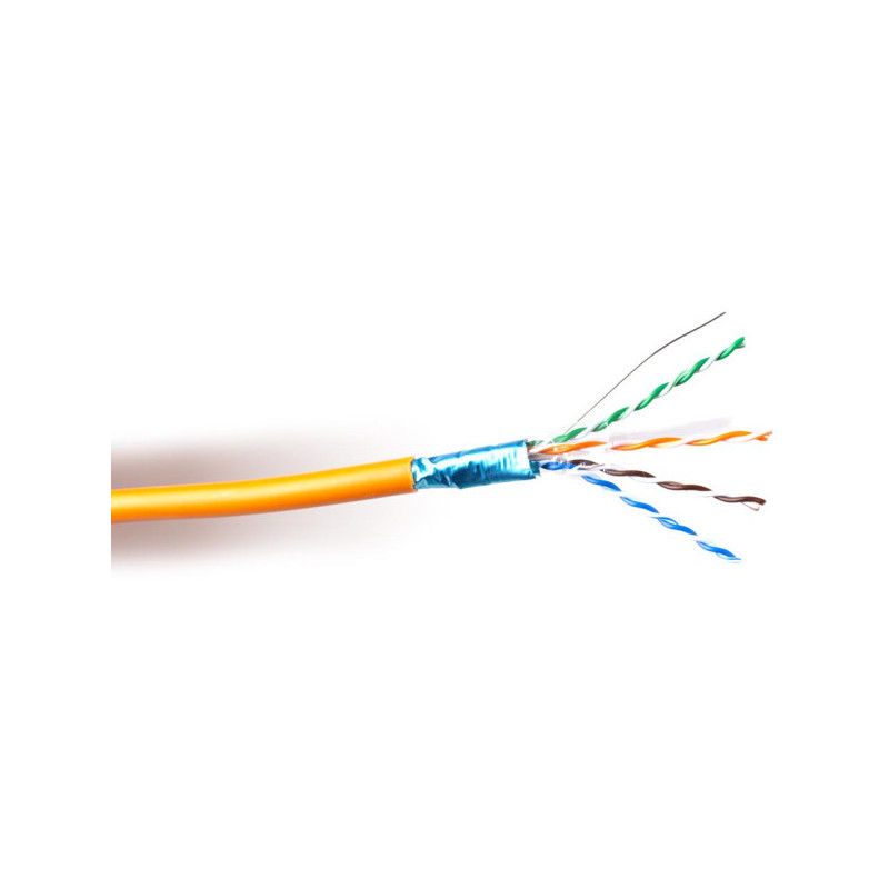 KABEL SKRĘTKA GETFORT PREMIUM CAT.6 F/UTP LSOH 1m