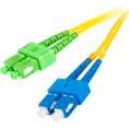 PATCHCORD ŚWIATŁOWODOWY GETFORT SM SC/UPC-SC/APC DUPLEX 3M