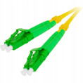 PATCHCORD ŚWIATŁOWODOWY GETFORT SM LC/APC-LC/APC DUPLEX 2M