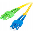 PATCHCORD ŚWIATŁOWODOWY GETFORT SM SC/UPC-SC/APC DUPLEX 5M