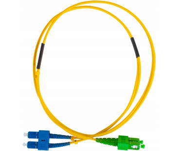 PATCHCORD ŚWIATŁOWODOWY GETFORT SM SC/UPC-SC/APC DUPLEX 5M