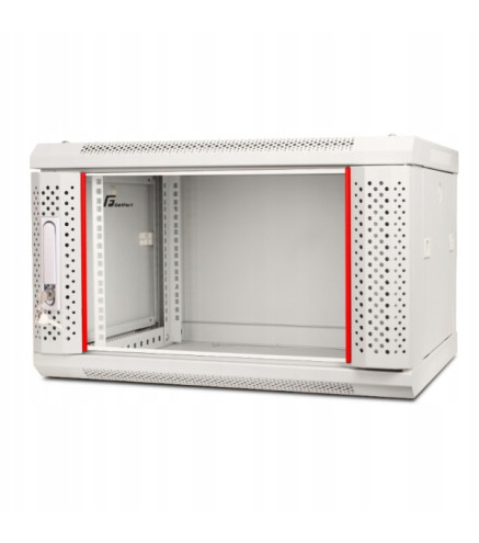 SZAFA RACK GETFORT 19 CALI 6U 600X450 WISZĄCA SZARA