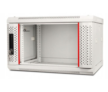 SZAFA RACK GETFORT 19 CALI 6U 600X450 WISZĄCA SZARA