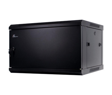 SZAFA RACK GETFORT 19 CALI 6U 600X450 WISZĄCA DRZWI STALOWE