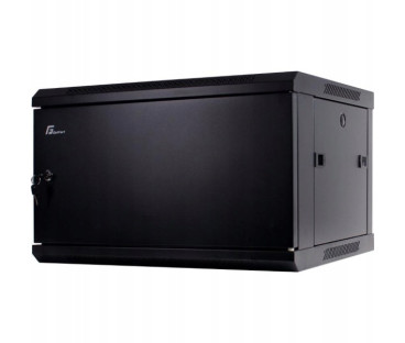 SZAFA RACK GETFORT 19 CALI 6U 600X450 WISZĄCA DRZWI STALOWE
