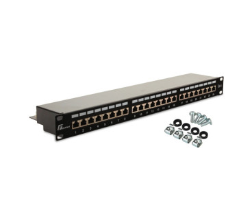 PATCH PANEL FTP CAT.6 24 PORTY PGF-6FTP24-B6 GETFORT