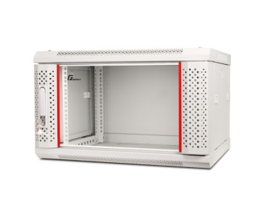 SZAFA RACK GETFORT 19 CALI 6U 600X600 WISZĄCA SZARA