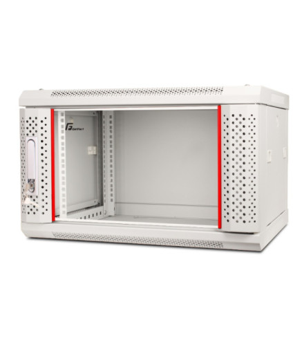 SZAFA RACK GETFORT 19 CALI 6U 600X600 WISZĄCA SZARA
