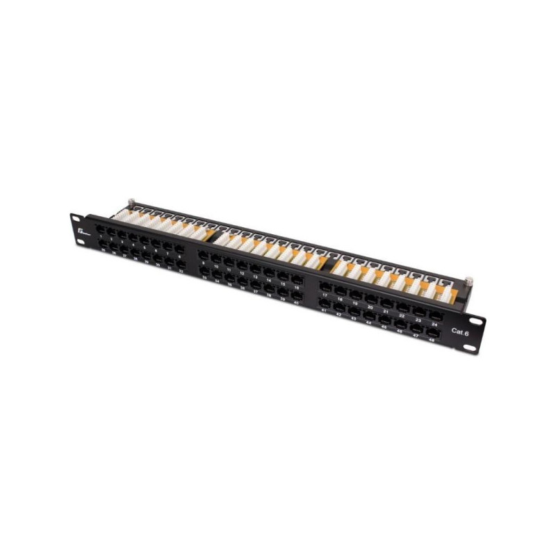 PATCH PANEL UTP CAT.6 48 PORTÓW PGF-6UTP48-B9 GETFORT