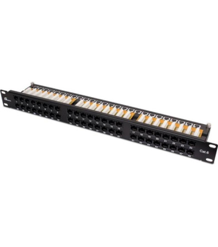 PATCH PANEL UTP CAT.6 48 PORTÓW PGF-6UTP48-B9 GETFORT