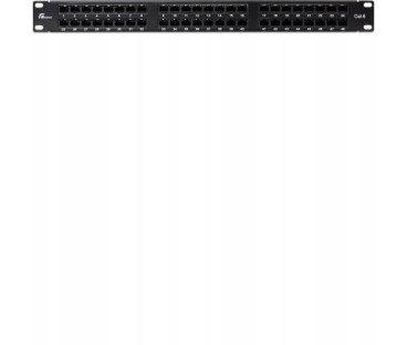 PATCH PANEL UTP CAT.6 48 PORTÓW PGF-6UTP48-B9 GETFORT | Alarmista.pl