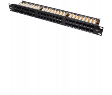 PATCH PANEL UTP CAT.6 48 PORTÓW PGF-6UTP48-B9 GETFORT