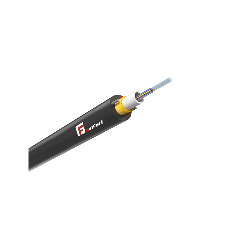 Kabel światłowodowy GETFORT ARAMID 12J 1m