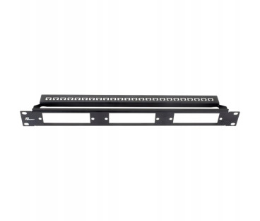 Patch panel modularny Getfort 1U (3p) | Alarmista.pl