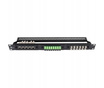 Patch panel modularny Getfort 1U (3p) | Alarmista.pl