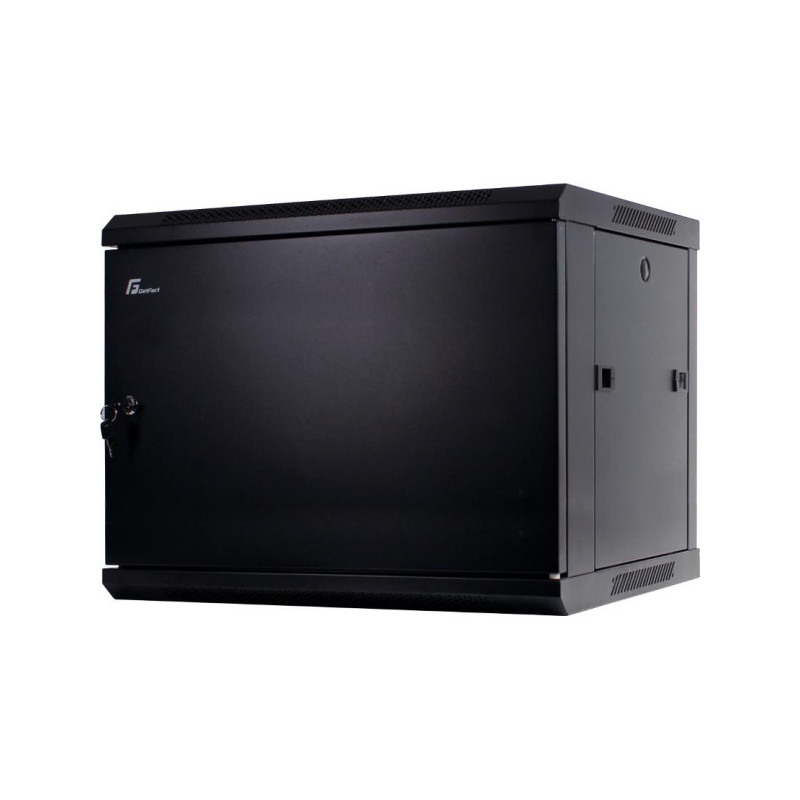 SZAFA RACK GETFORT 19 CALI 9U 600X450 WISZĄCA DRZWI STALOWE