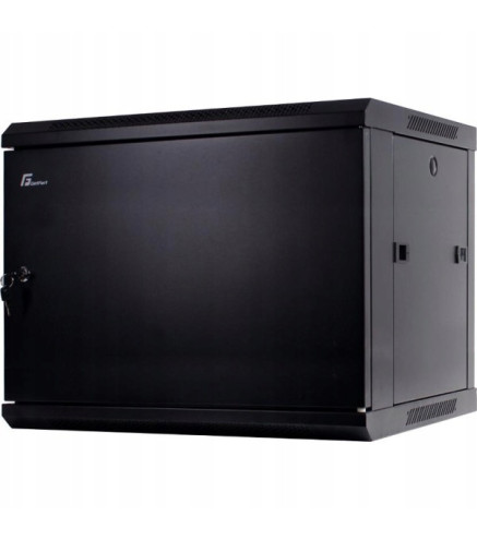 SZAFA RACK GETFORT 19 CALI 9U 600X450 WISZĄCA DRZWI STALOWE